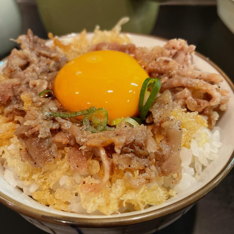ミニ肉玉子ライスセット(得正 大阪駅前第四ビルB2店)