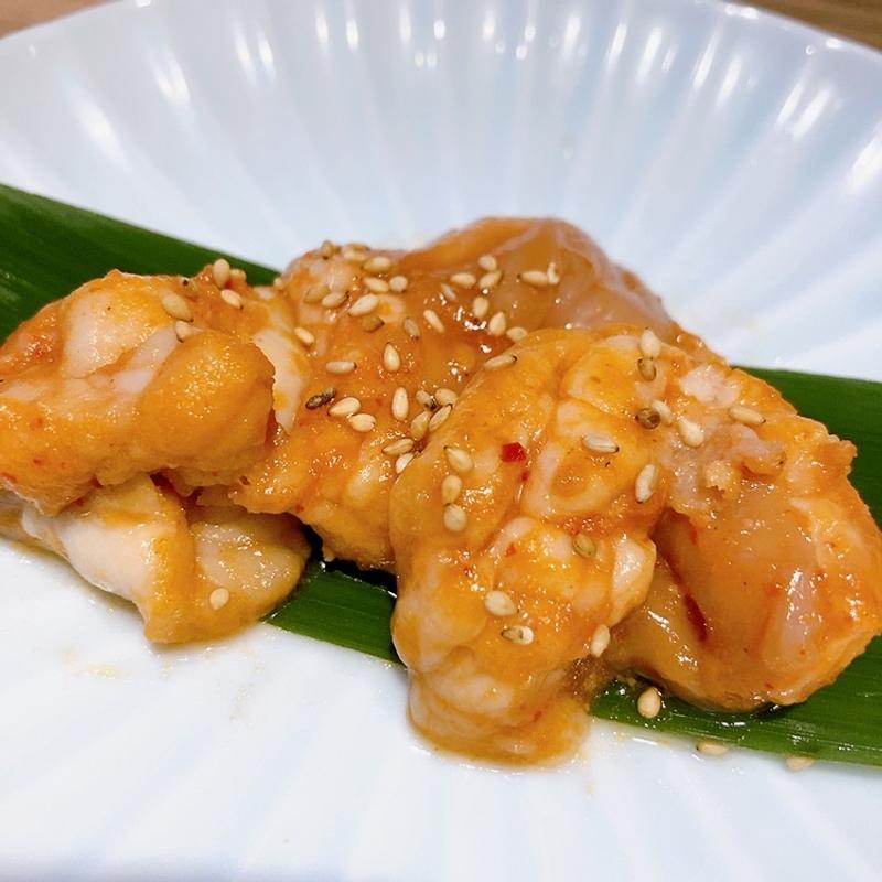 近江牛小腸（ハーフサイズ）(近江焼肉ホルモンすだく 広島店)