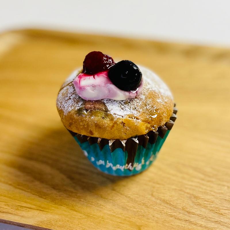 ベリーベリーチーズケーキマフィン(マフィンラボ)