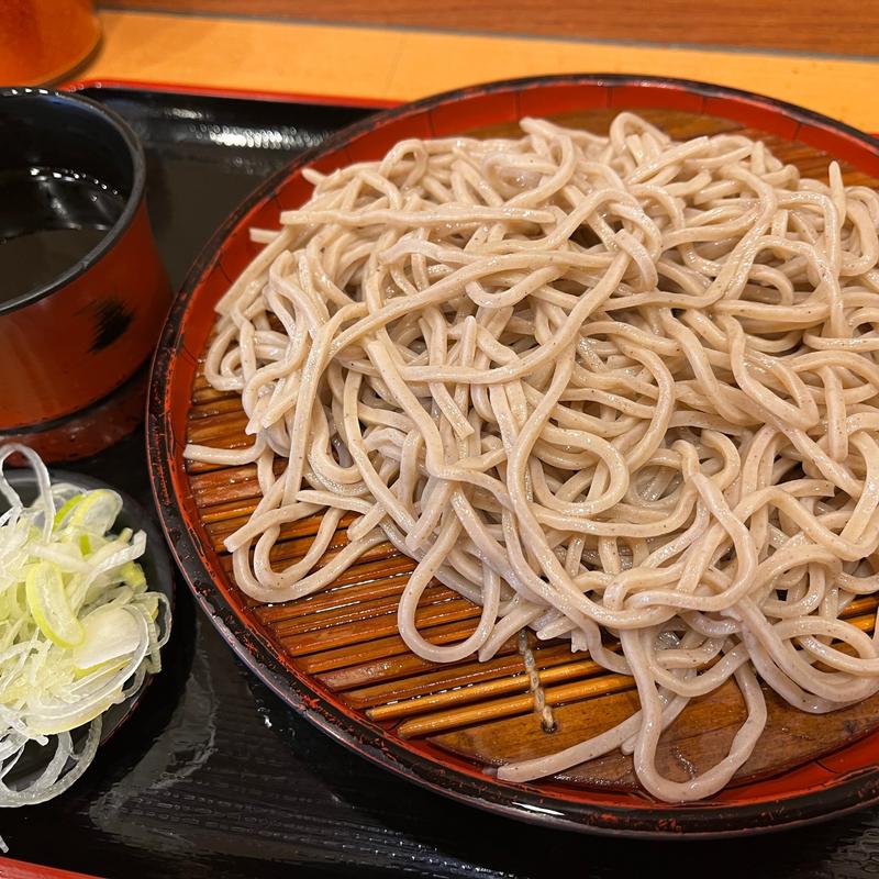 もりそば(かのや新橋銀座口店)