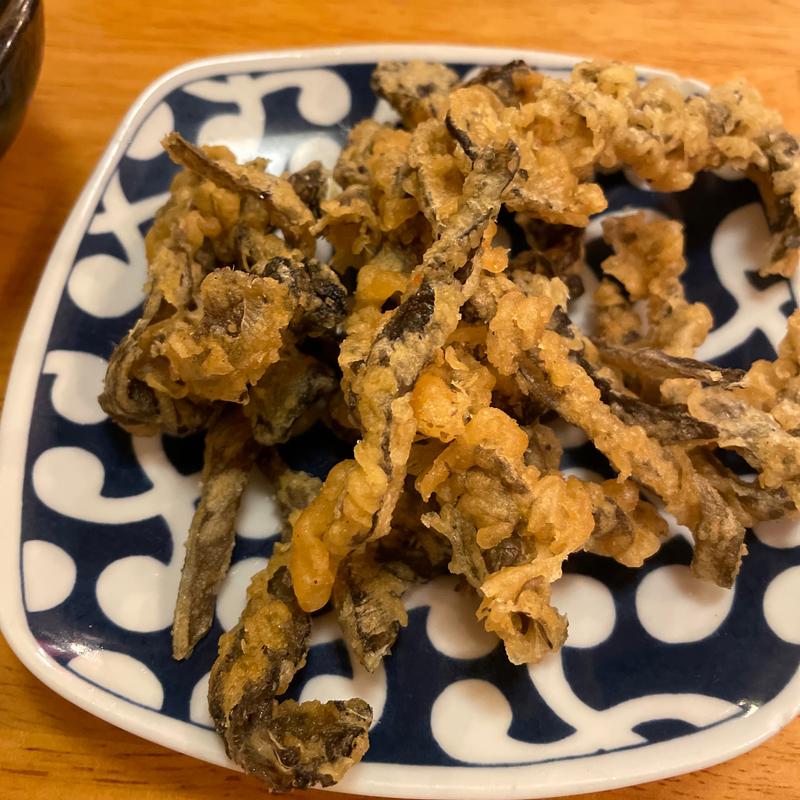 鰻えんがわの唐揚げ(うな串 焼鳥 う福 恵比寿)