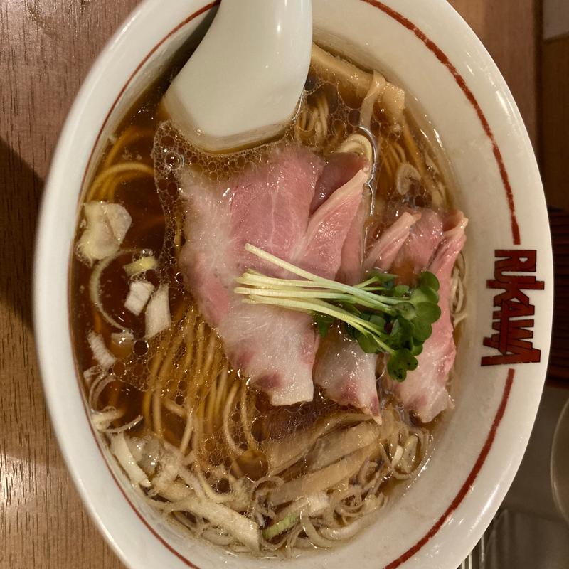 牛骨清湯醤油中華そば(中華そば 流川)