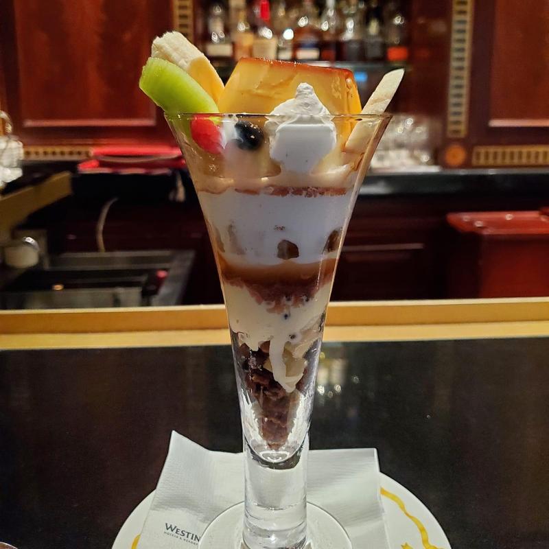 スペシャルウェスティンプリンパフェ(ザ・ラウンジ ウェスティンホテル東京)