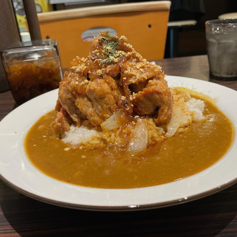 ナナシカレー肉塊Lv2(カレーハウス CoCo壱番屋 江東区東陽町駅西口店)
