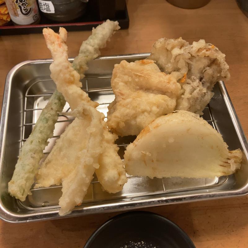 天ぷらさいとう 銀の盛り合わせ(天ぷら さいとう )