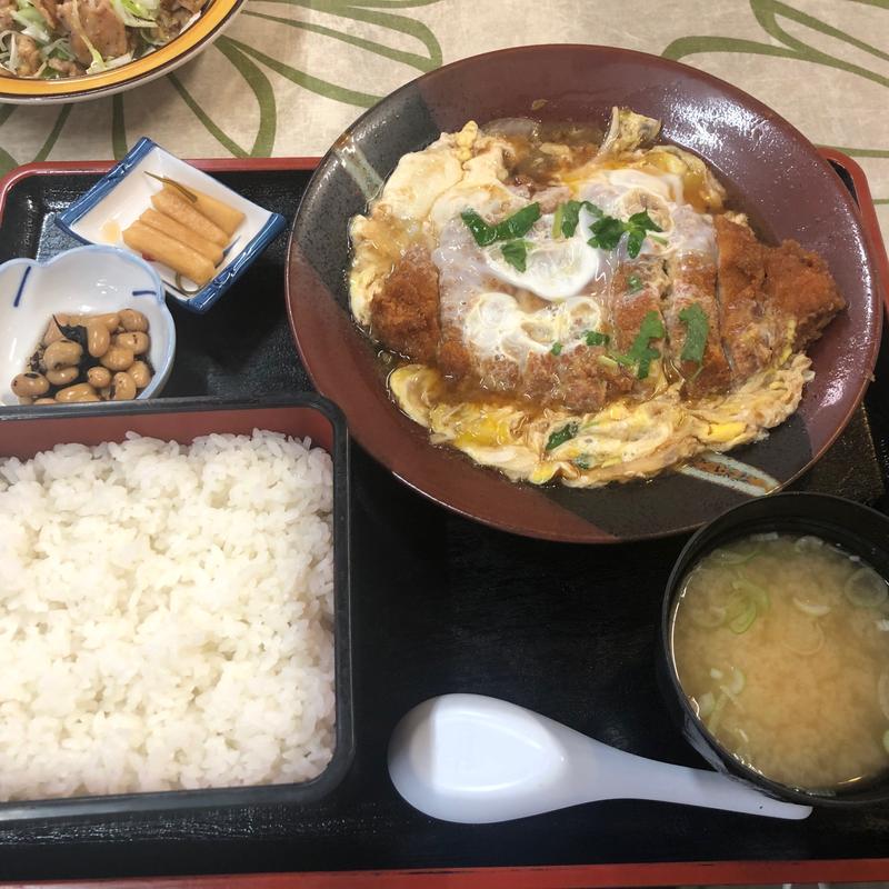 上煮かつ定食(南部路 )