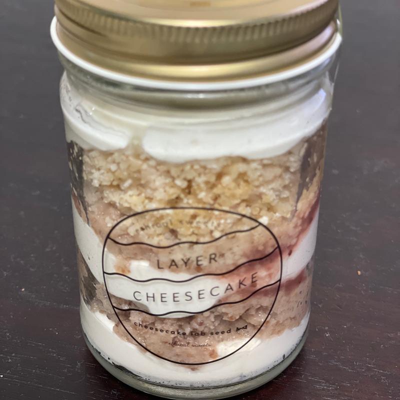 レイヤーチーズケーキ〜農園さんの粒つぶ苺〜(ビオセボン Bio c' Bon 町田東急ツインズ店)