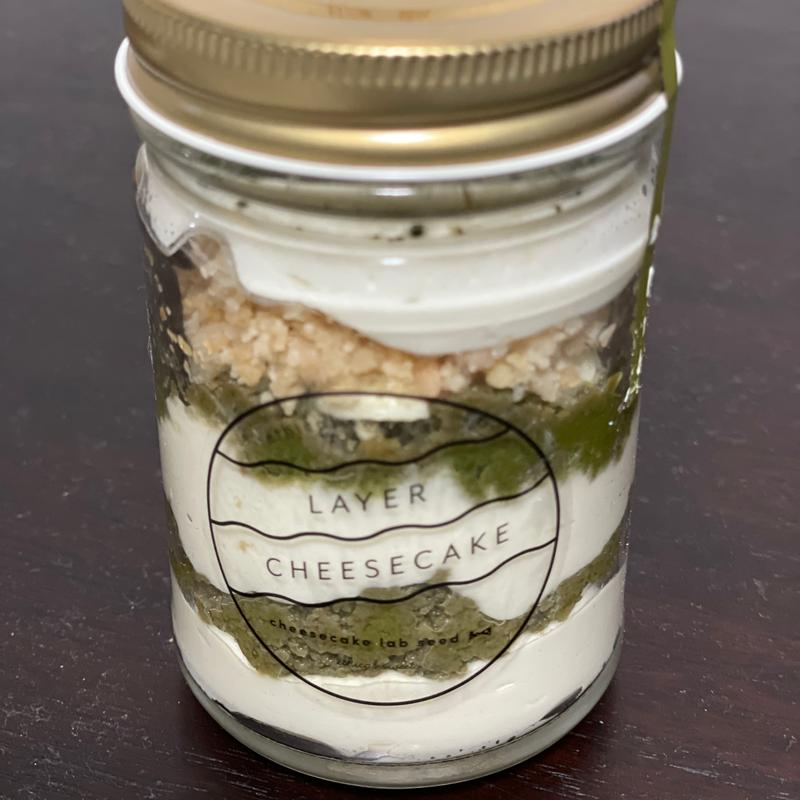 レイヤーチーズケーキ〜抹茶とホワイトチョコ〜(ビオセボン Bio c' Bon 町田東急ツインズ店)