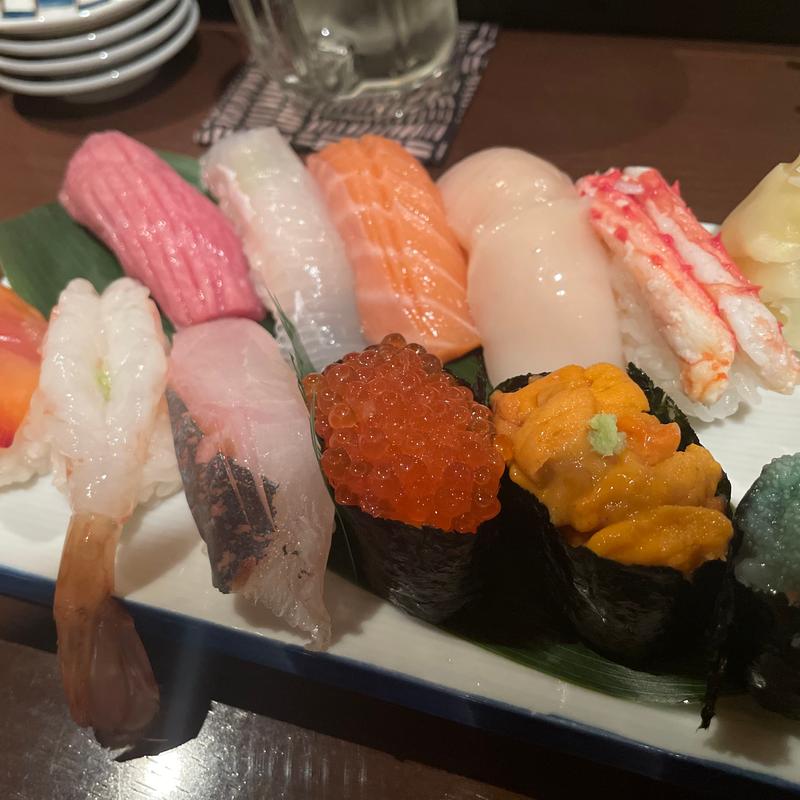 特上寿司(ブクブクあわ家 （BUKUBUKUアワヤ）)