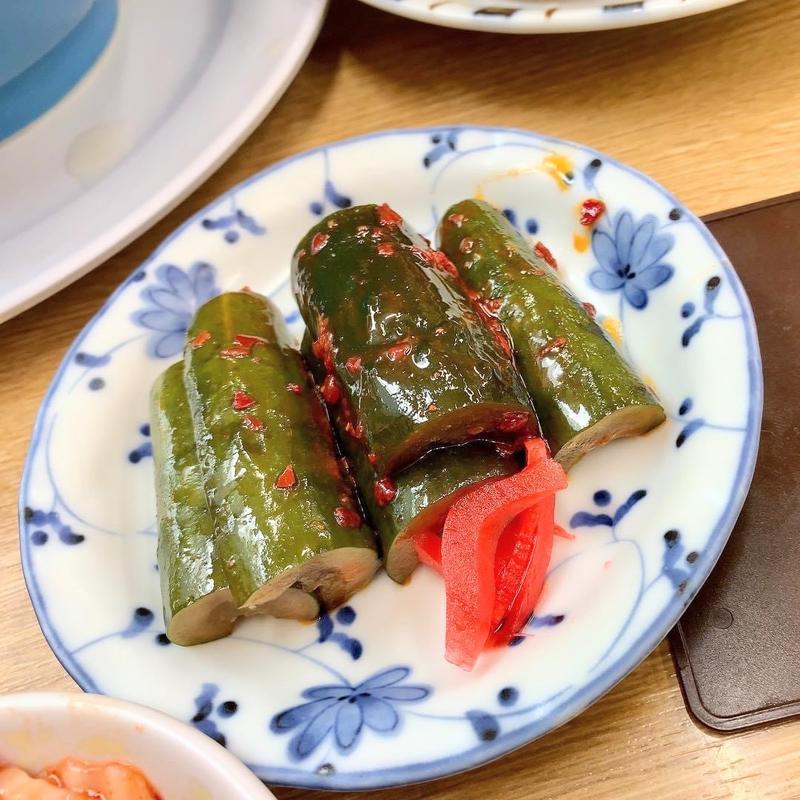 カッパ(きゅうり漬け)(ラーメン天)