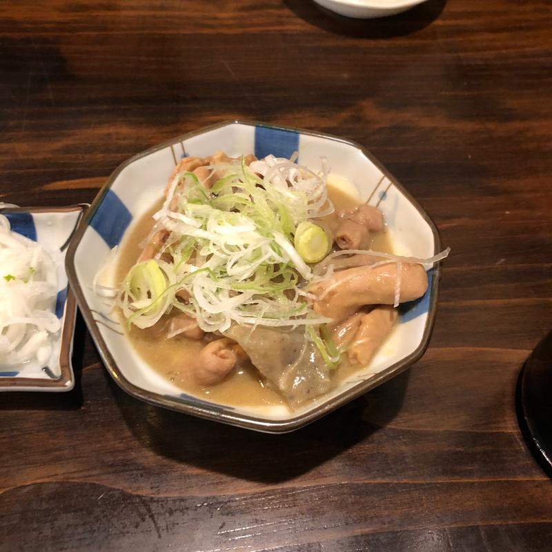 もつ煮(峠の茶屋)