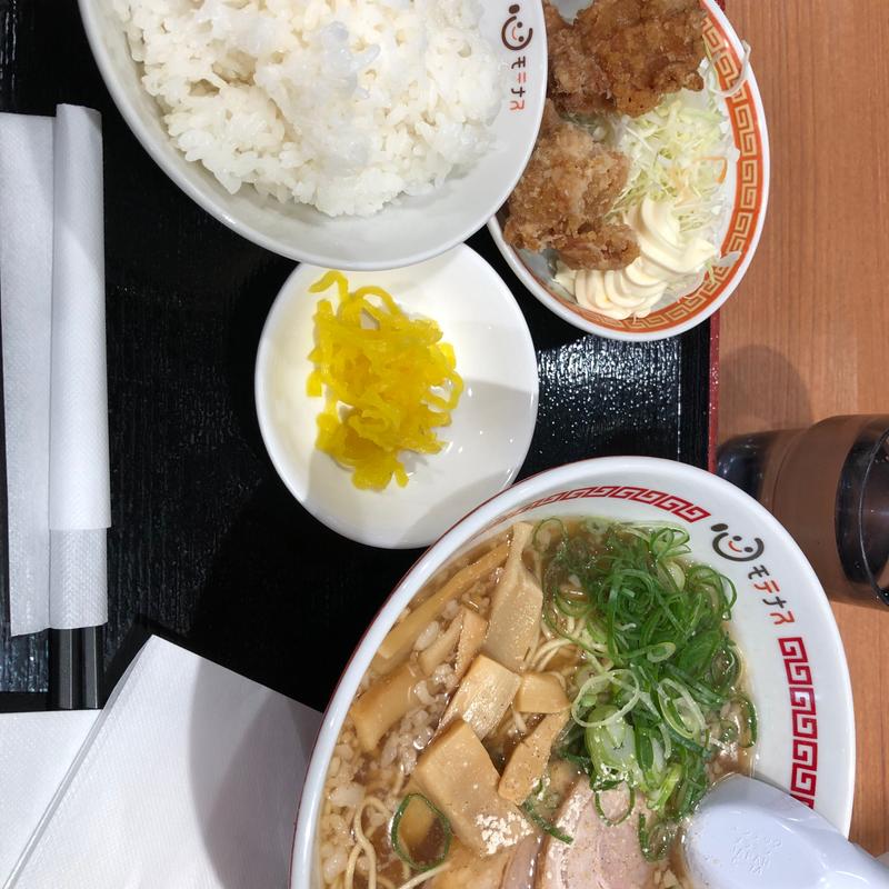 尾道ラーメン定食(道口パーキングエリア 上り線 モテナス （【旧店名】道口パーキングエリア 上り線 スナックコーナー）)