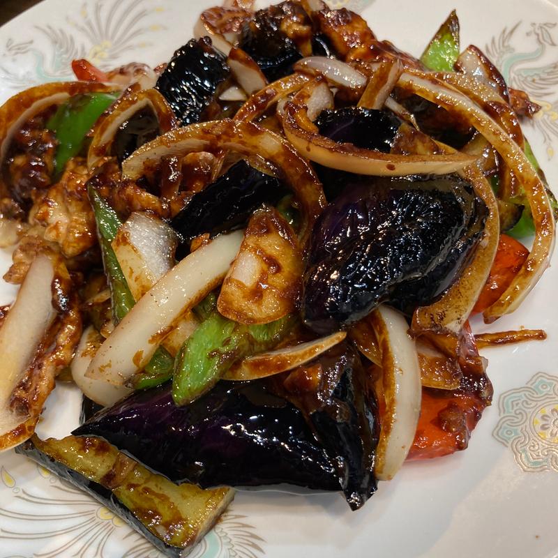 なす味噌炒め(中華料理 栄照 いち号店 )