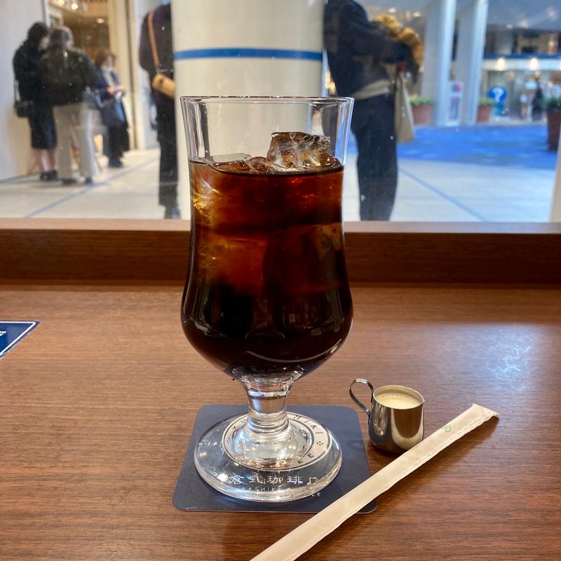 水出しアイス珈琲(倉式珈琲店 栄オアシス21店)