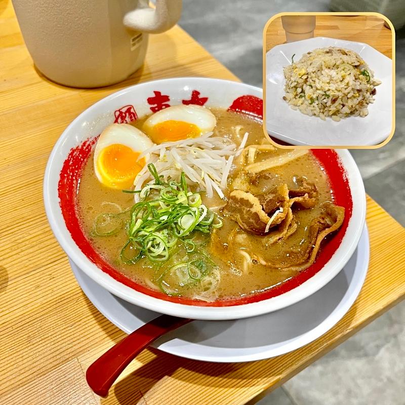 徳島醤油らーめん味玉入り(チャーハン並セット)(ラーメン東大 枚方家具団地店)