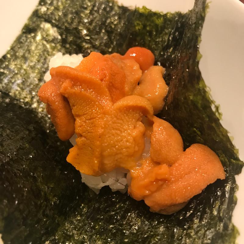 雲丹(回転寿司 根室花まる キラリス函館店)