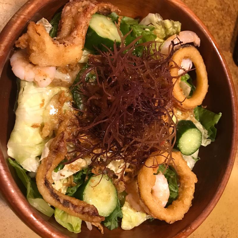 マーメイドサラダ(びっくりドンキー 豊橋藤沢店)