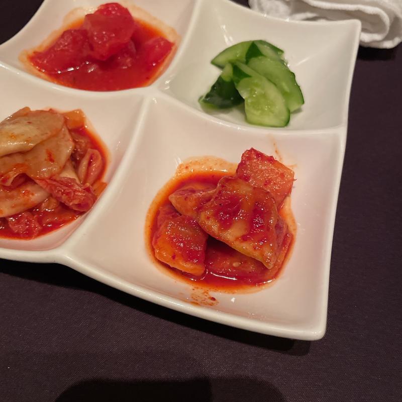 キムチ盛り合わせ(BOKUDEN)