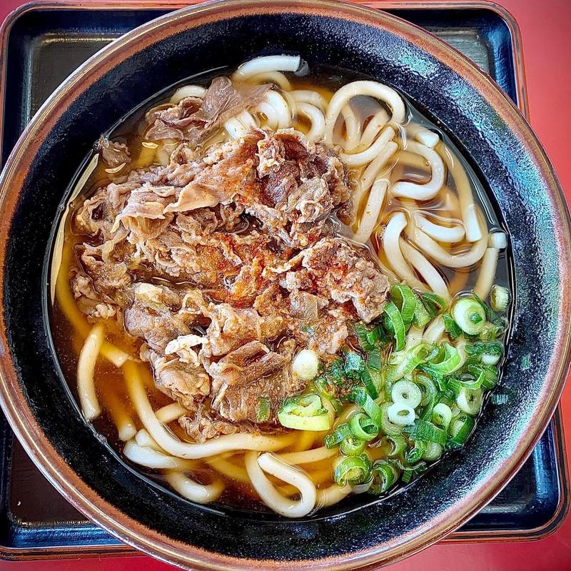 肉うどん 大盛り(スマル亭 駒門店)