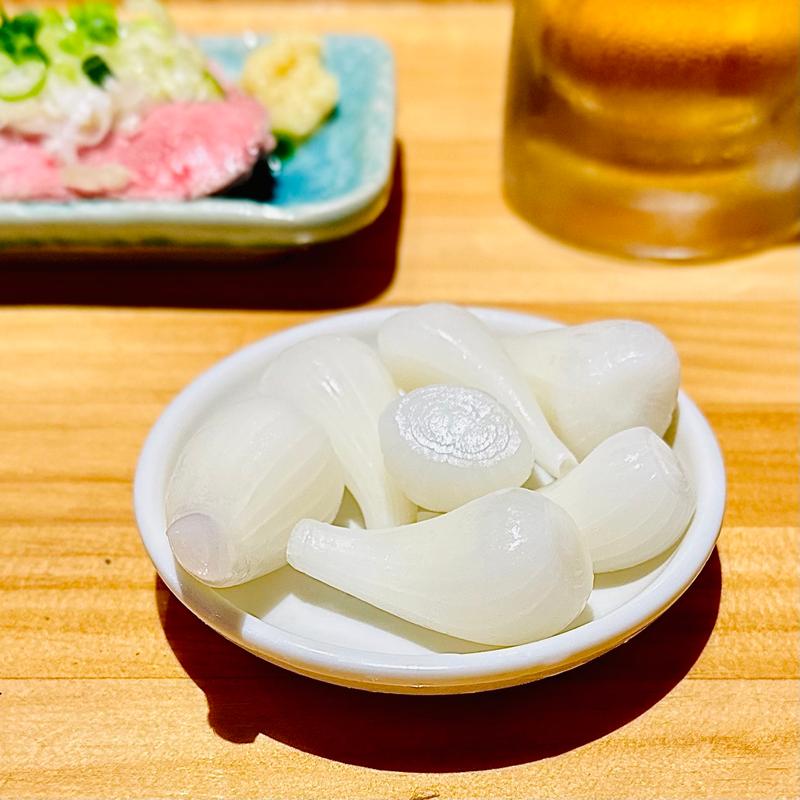 塩らっきょ(もつ焼き小江戸)