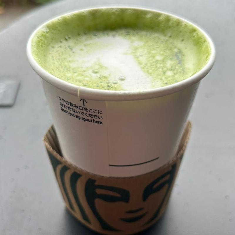 抹茶ティーラテ(ホット)(スターバックスコーヒー くずは美咲店 （STARBUCKS COFFEE）)