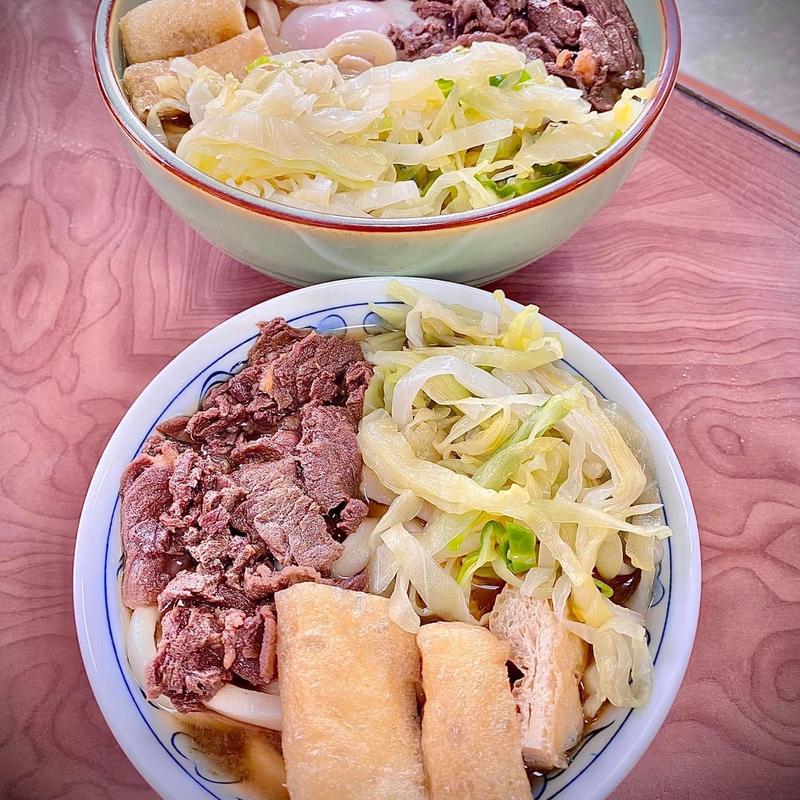 馬肉うどん 小(うおけんや )