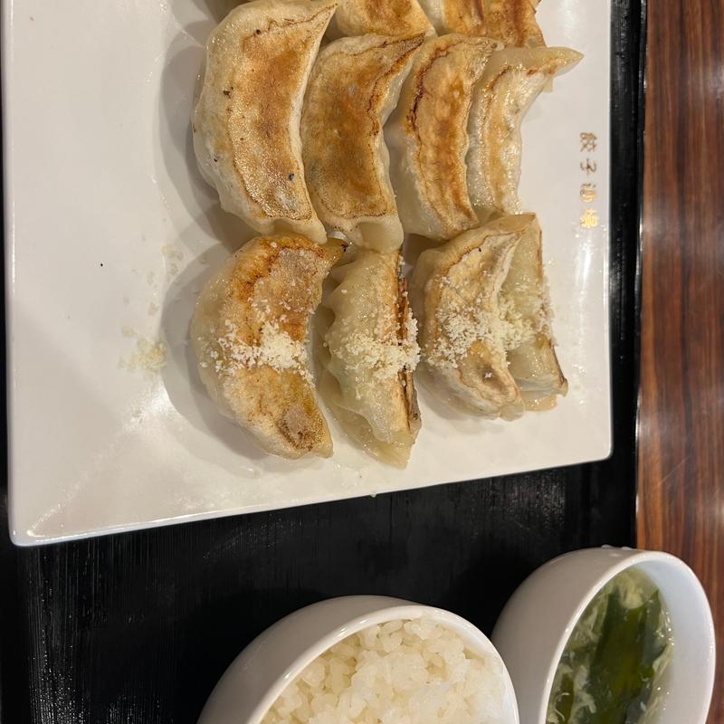 焼き餃子セット（普通・海老・チーズ）(餃子酒場 八王子店)
