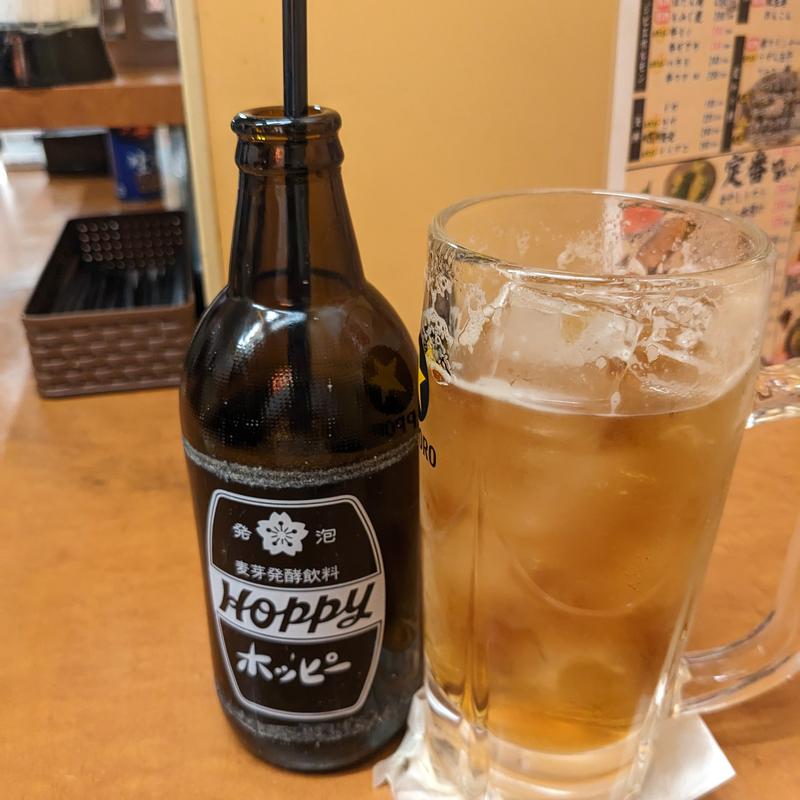 黒ホッピー(立呑処へそ 五反田店)