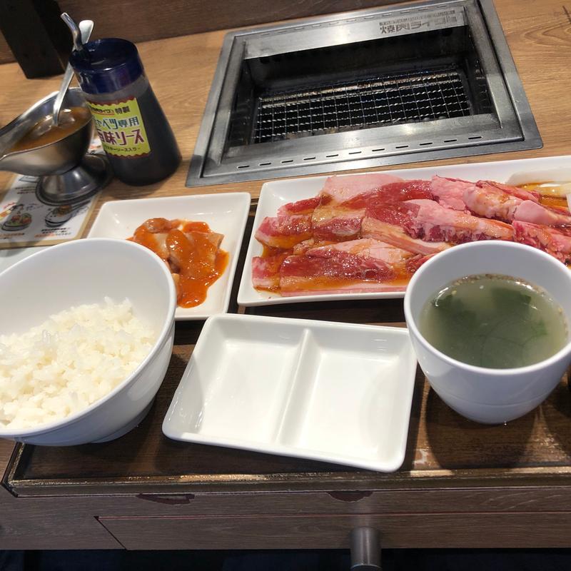 Wカルビセット(焼肉ライク 池袋東口店)