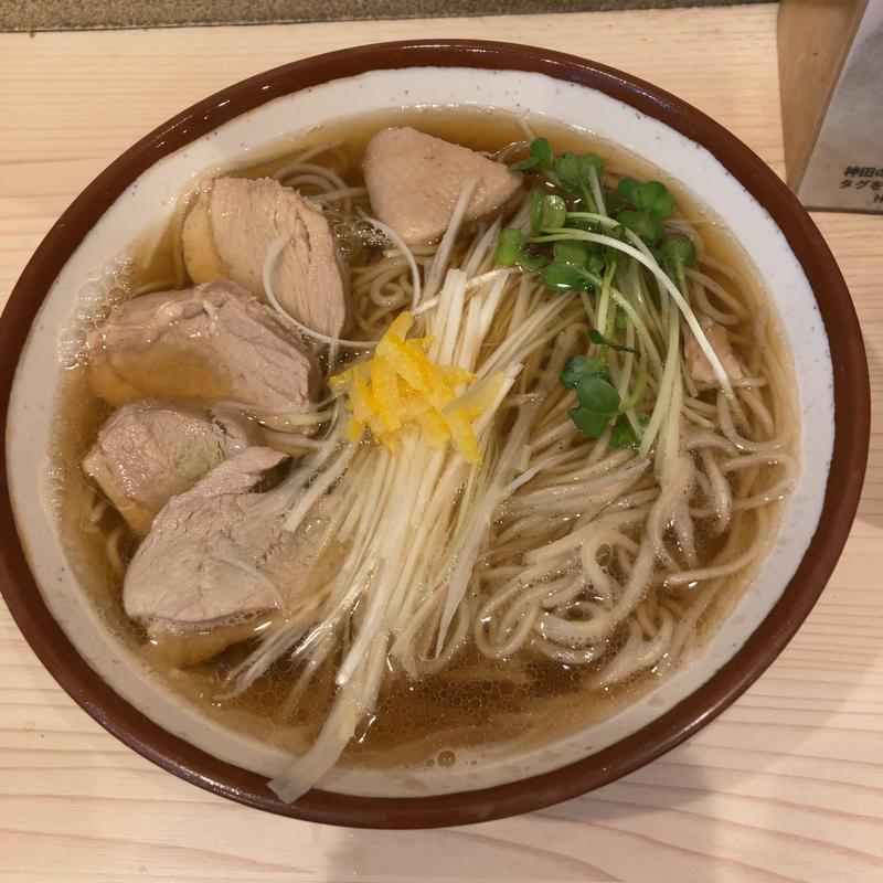 鴨南蛮そば(そばの神田 東一屋 名掛丁店 （そばのかんだ とういちや）)