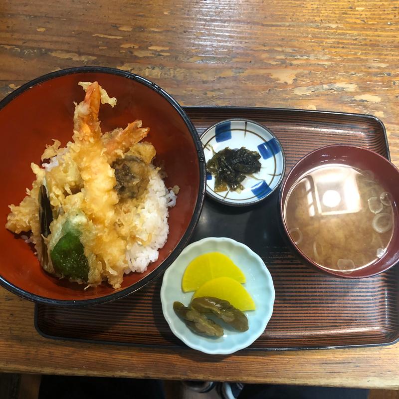 天丼(そば処　神橋庵)