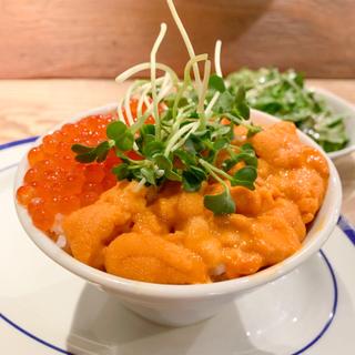海鮮丼(雲丹・いくら)2色丼(#uni Seafood)