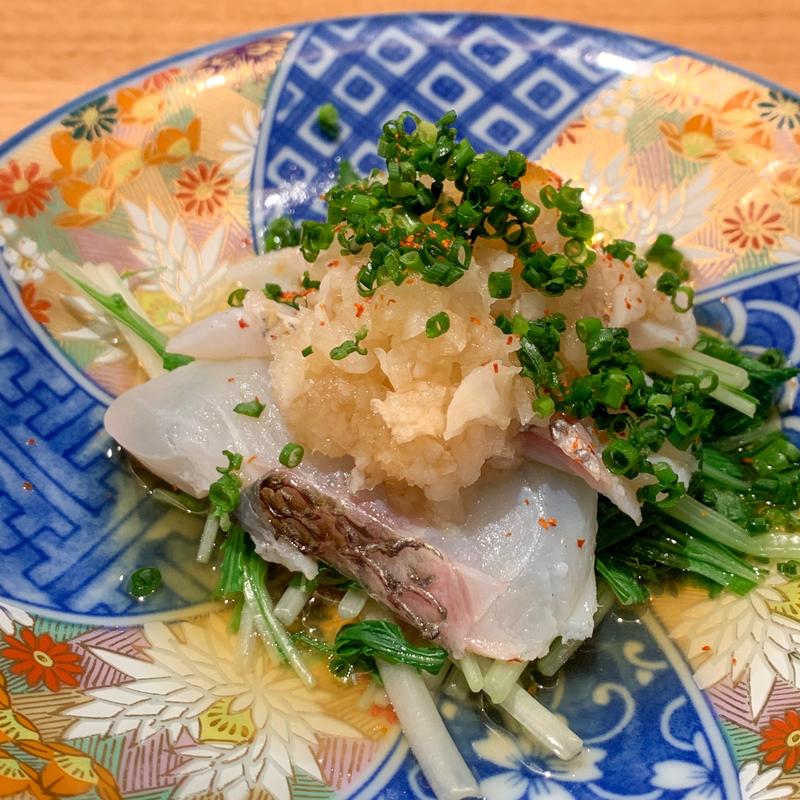 真鯛のしゃぶしゃぶ(虎ノ門 とだか)