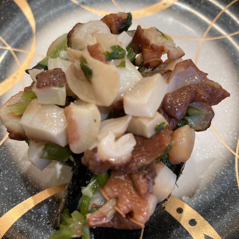 タコわさび軍艦(魚魚丸 緑区鹿山店)