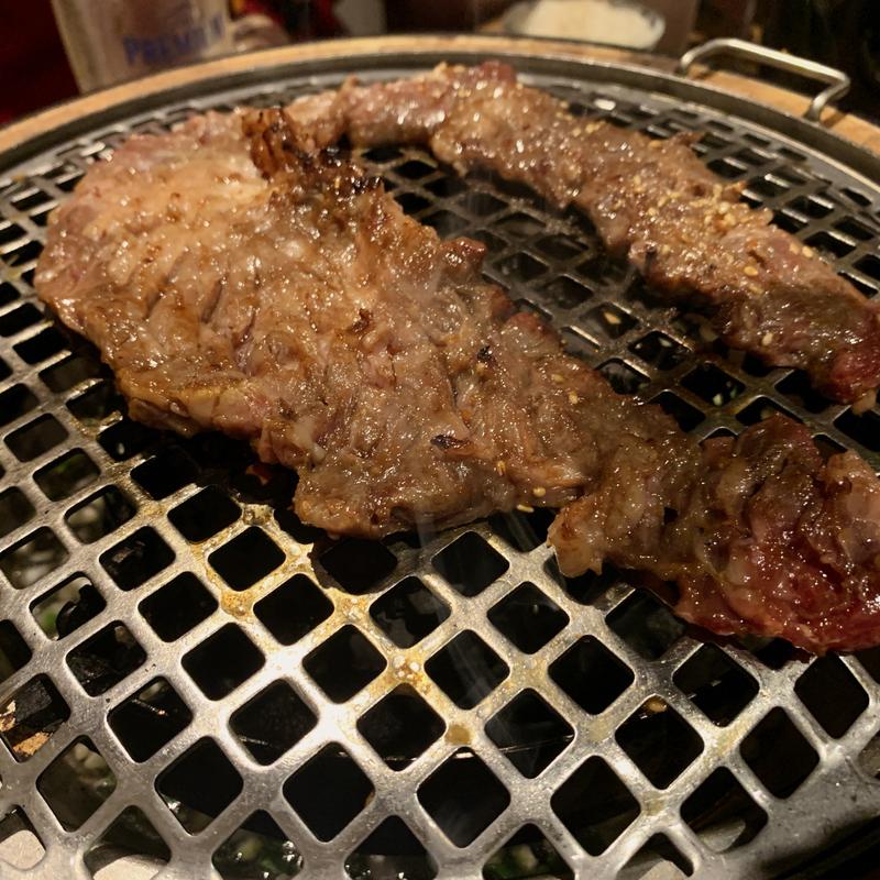 たれ漬けメガカルビ(焼肉たれよし)