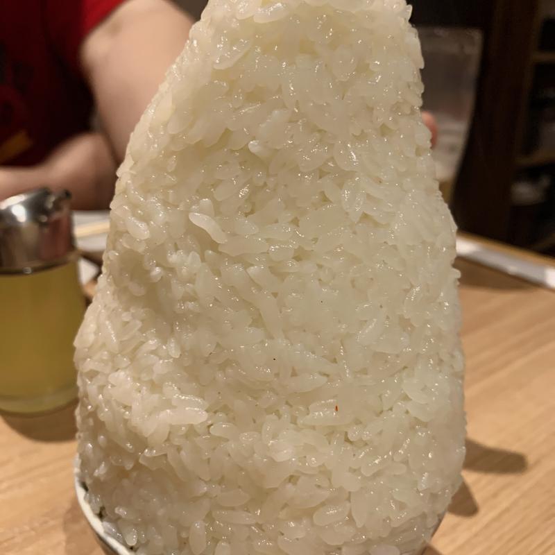 白ごはん（チョモランマ）(焼肉たれよし)