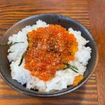 イクラ飯(拉麺イチバノナカ)