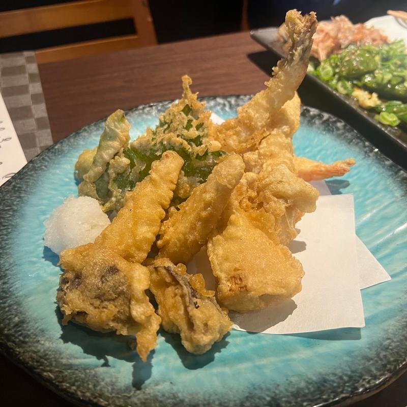 天ぷら盛り合わせ(いち膳 )