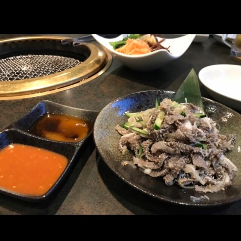 センマイ刺し(焼肉 潤)