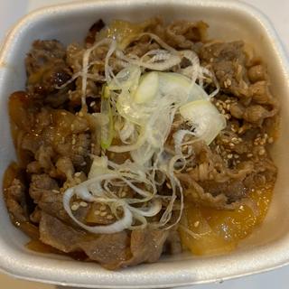 牛焼肉丼(吉野家 枚方渚内野店)