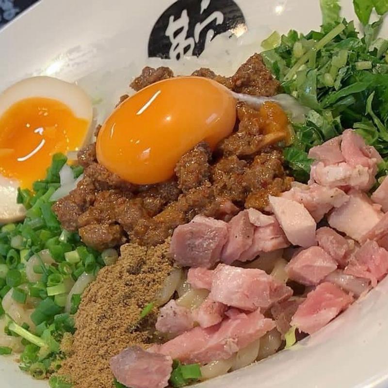 蒙古まぜそば(らーめん鞍)