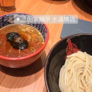 辛つけ麺(三田製麺所 水道橋店)