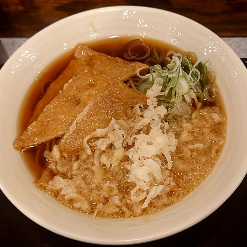 たぬきそば(そば処 かめや 新橋店)