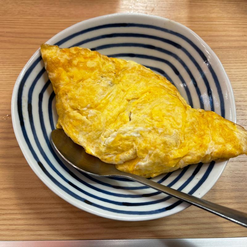 納豆オムレツ(立呑み晩杯屋 桜木町ぴおシティ店)