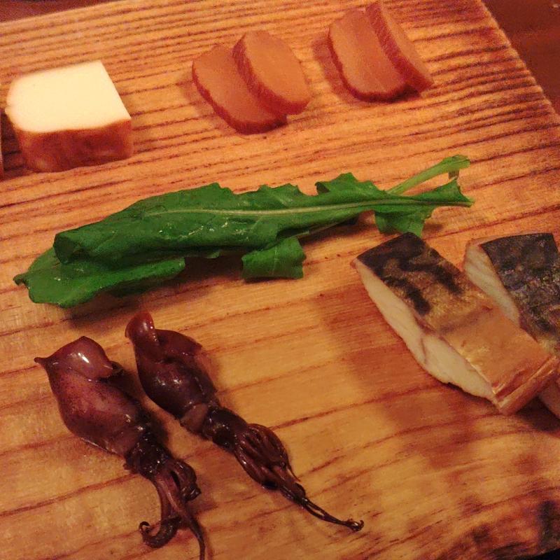 燻製盛り合わせ(広坂ハイボール )