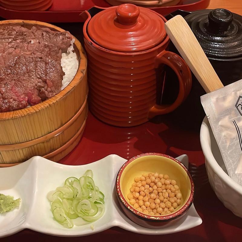 黒毛和牛のひつまぶし(雅じゃぽ 名駅シンフォニー豊田店)