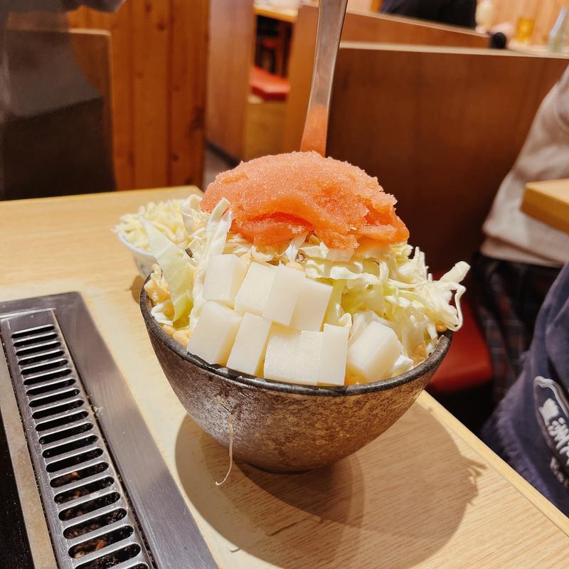 明太子もち(月島もんじゃ もへじ 横浜)