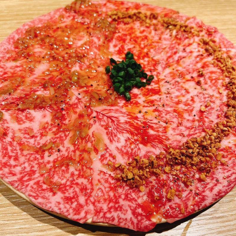 サーロインユッケ(横浜焼肉Kintan)