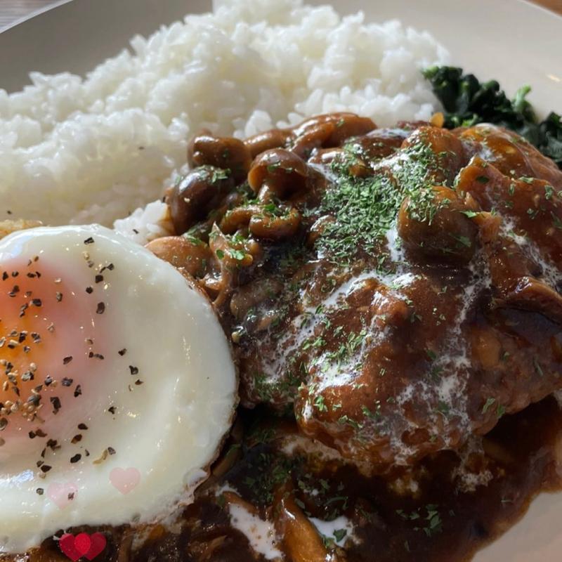 煮込みハンバーグランチ(パーラーマンドリル)