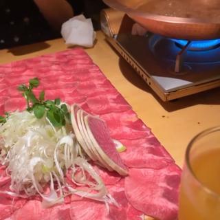 牛タンしゃぶ サプライズコース(金肉)